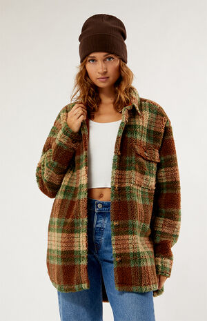 Birdie Flannel Shacket image number 1
