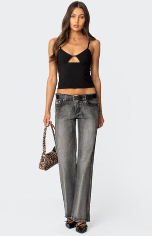 Liana Cut Out Tank Top image number 2