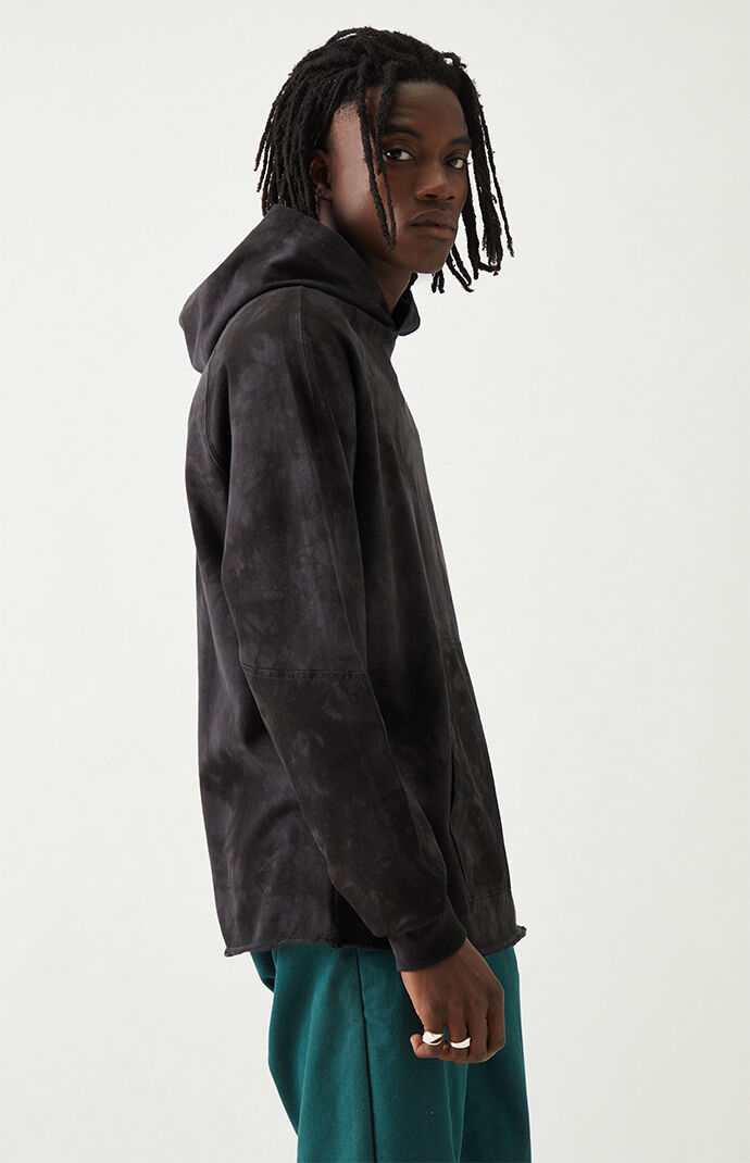 Tie-Dyed Embroidered Hoodie