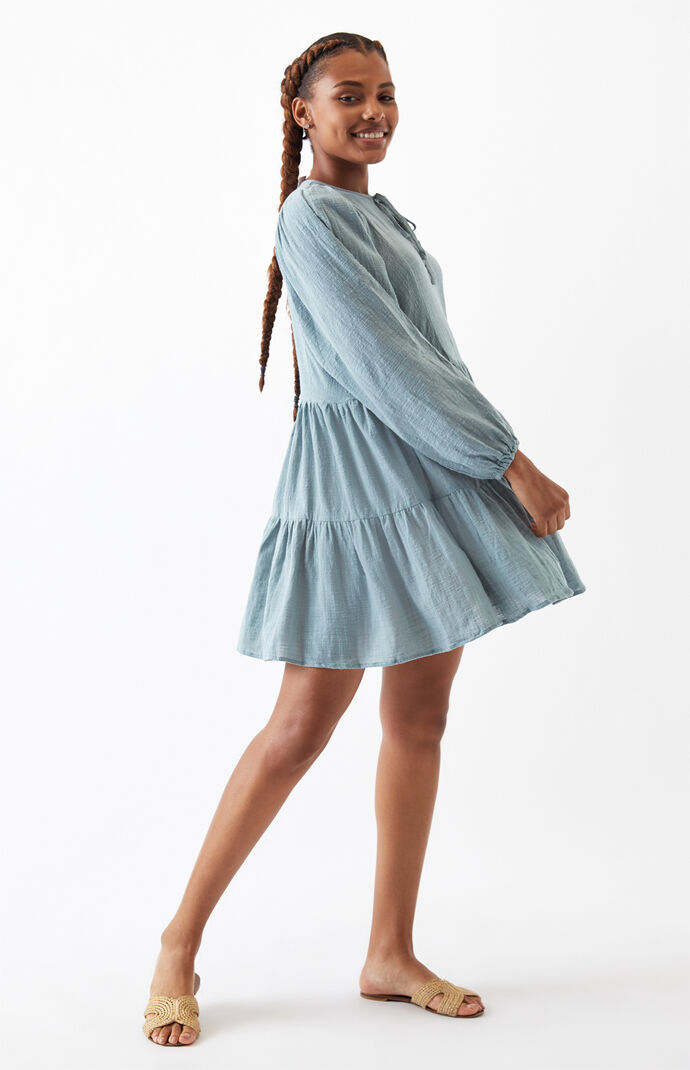 Jodie Long Sleeve Mini Dress