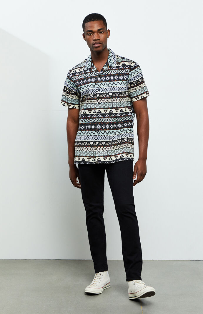 Erraw Button Up Short Sleeve Shirt