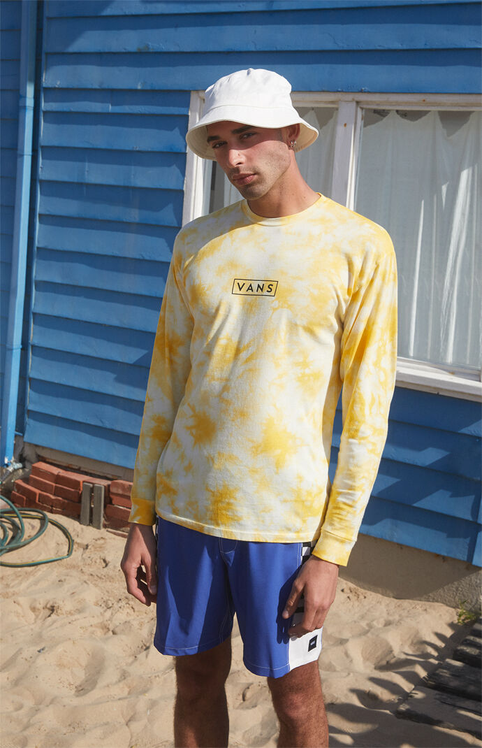 Easy Box Tie-Dyed Long Sleeve T-Shirt