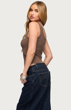 Beach Babe Scoop Tank Top image number 3