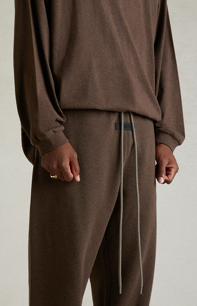 Fear of God Essentials Heather Wood Sweatpants | PacSun