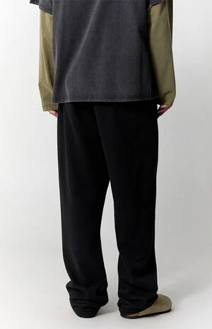24 Applique Fleece Baggy Sweatpants image number 4