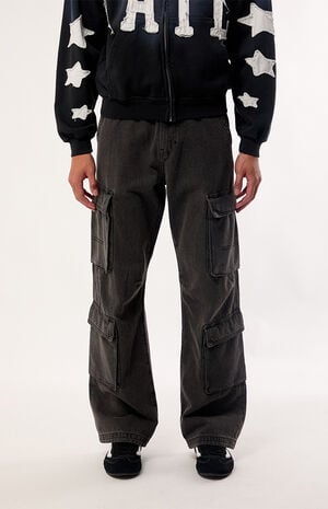 Dylan Baggy Jeans Cargo Black image number 1