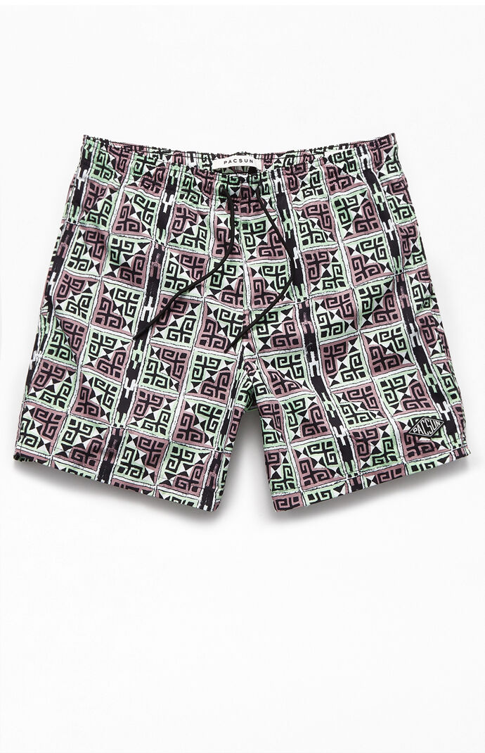 Geo 17" Swim Trunks