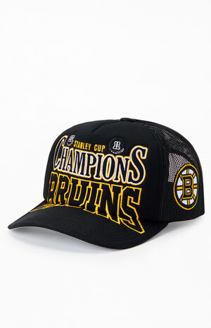 Big Champions Boston Bruins Trucker Hat Big Champions Boston Bruins Trucker Hat image number 4