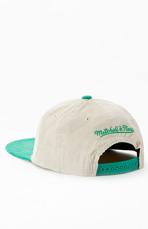 Seattle Supersonics Corduroy Snapback Hat image number 3