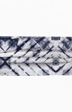 Shibori Tie-Dyed Face Mask image number 2
