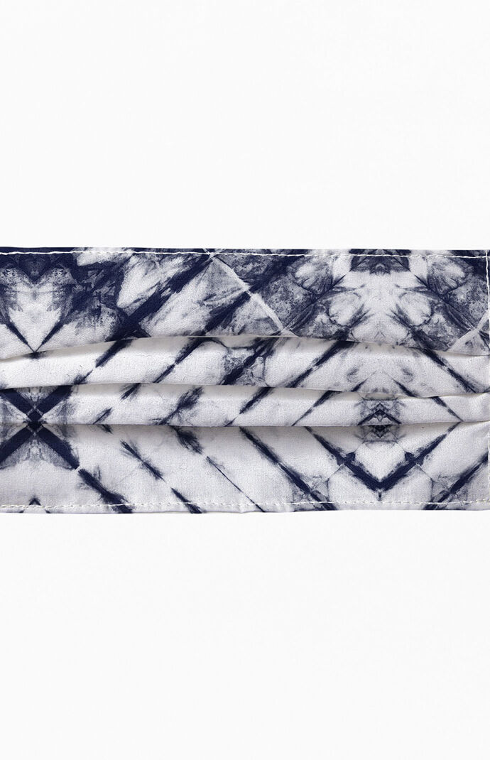 Shibori Tie-Dyed Face Mask