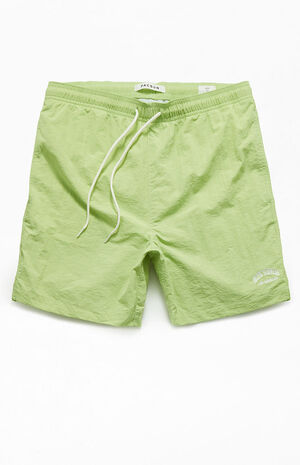Collegiate Solid 17" Swim Trunks image number 1