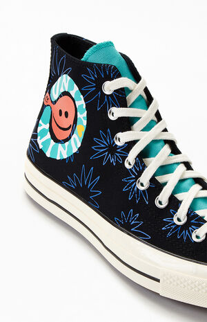 Organic Chuck 70 High Top Unity Floral Shoes image number 5