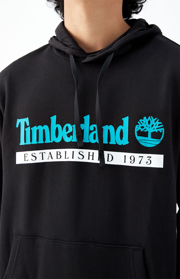 Black Established 1973 Hoodie