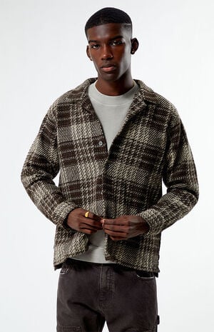 Percy Woven Heavyweight Shacket image number 2