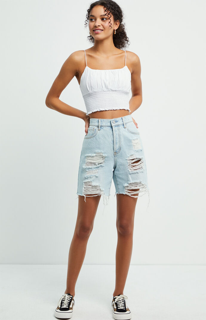 Smocked Bodice Cami Top