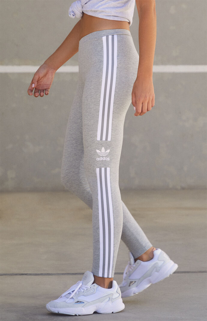 heather grey adidas leggings