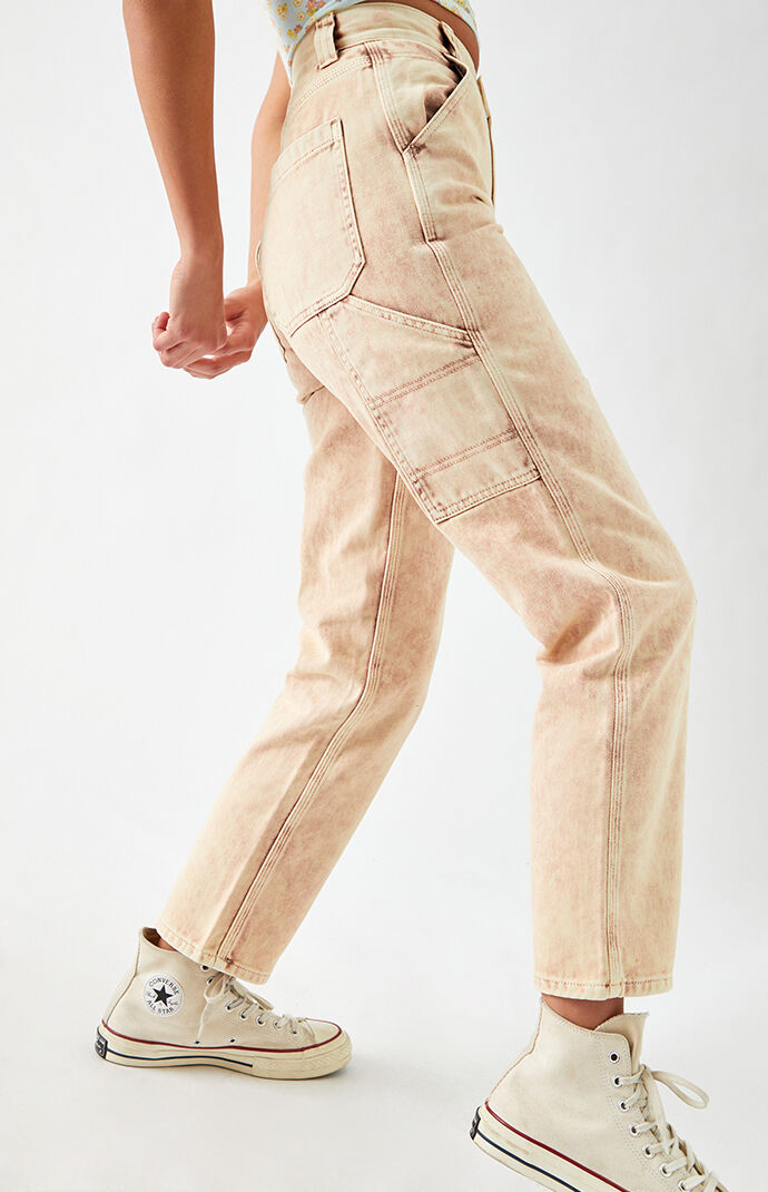 Sunset Acid Wash Carpenter Pants