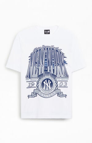 NY Yankees Sport Classics White T-Shirt