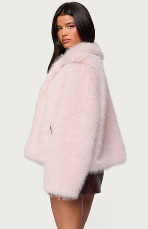 Noelle Oversized Faux Fur Jacket image number 3