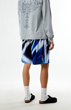 x PacSun Blue Taty Mesh Shorts image number 4
