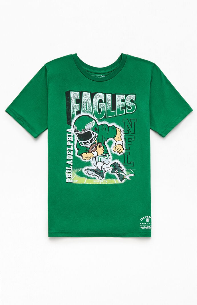 Mitchell & Ness Kids Philadelphia Eagles 90's Character T-Shirt