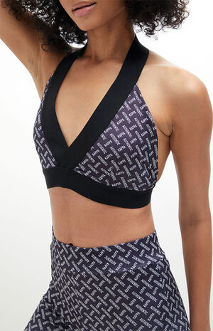 Black Authentic Thanos Halter Top image number 2