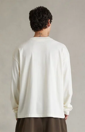 Ivory Signature Long Sleeve T-Shirt image number 4