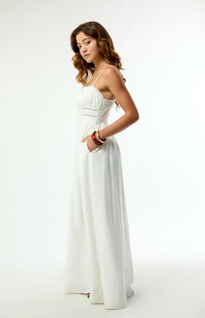 Laura Bustier Maxi Dress image number 3