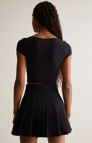 Sculpting Hazel Fitted Scoop Top image number 7