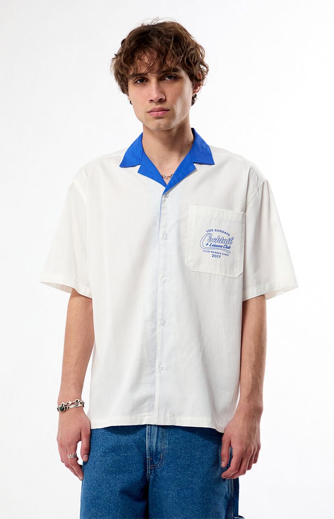 Los Sundays Cocktail Woven Camp Shirt
