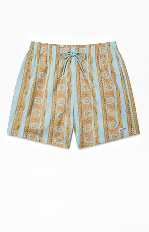 Baroque Stripe 4.5" Swim Trunks image number 1