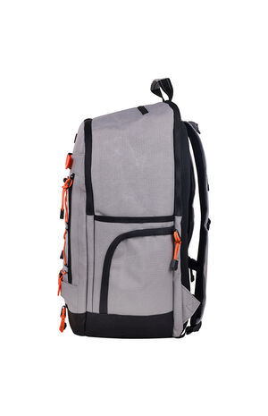 Gray Logo Ripstop Backpack image number 8