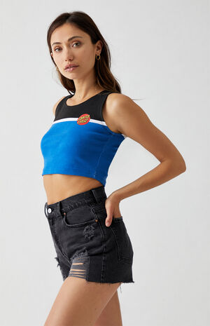 Classic Dot Colorblock Tank Top Classic Dot Colorblock Tank Top image number null
