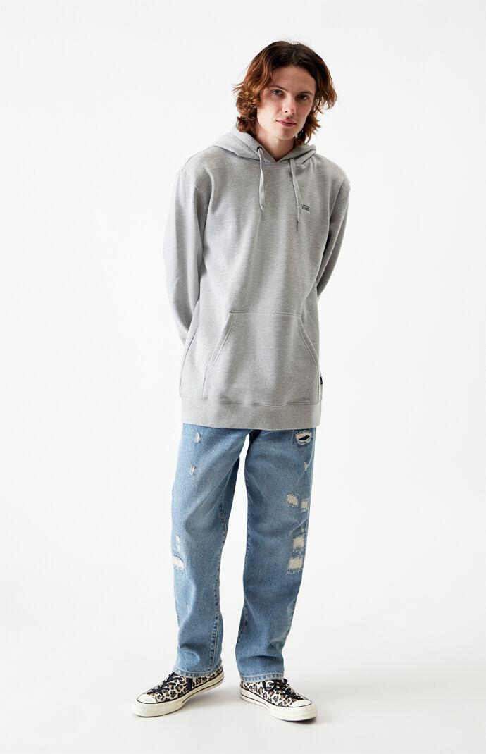 Heather Gray Basic Hoodie
