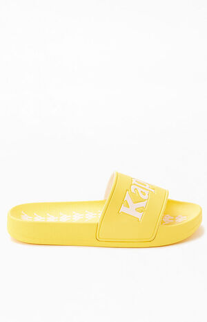 Women's Yellow 222 Banda Adam Slide Sandals image number 2