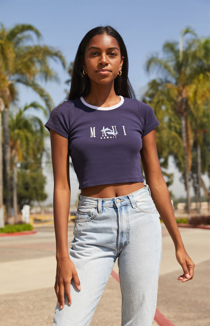 Navy Maui T-Shirt