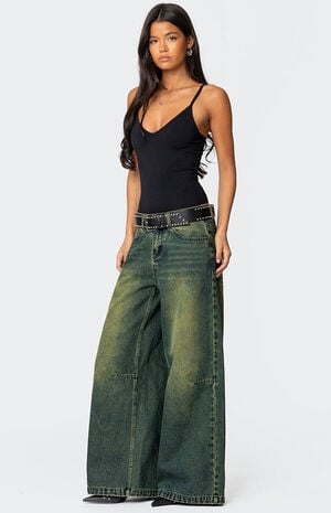 Teaghan Triangle Fitted Bodysuit image number 4