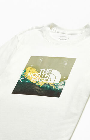 Kids White Graphic T-Shirt image number 2