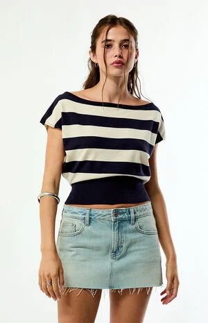 Eva Short Sleeve Sweater T-Shirt image number 2
