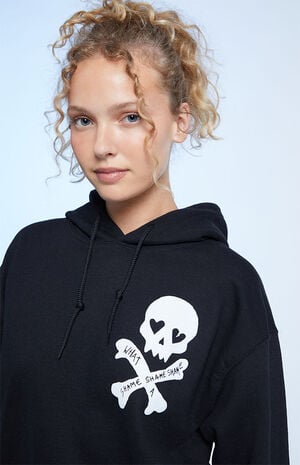 YUNGBLUD Skull Hoodie image number 3