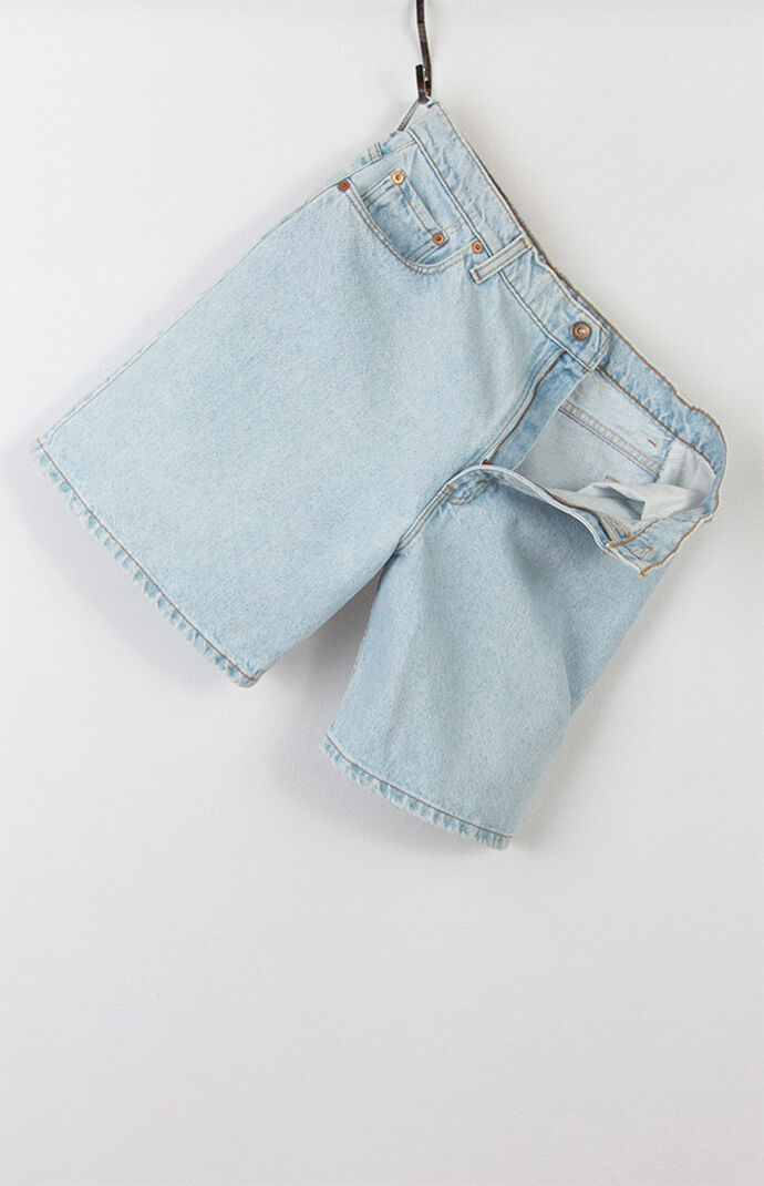 Upcycled Levi's 551 Relaxed Fit Denim Shorts