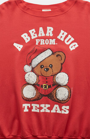 '90s Bear Hug From Texas Crew Neck Sweatshirt image number 3