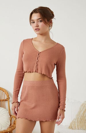 Lounge On One Mini Skirt image number 1