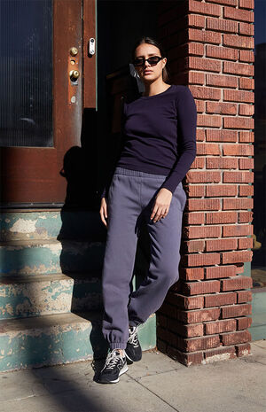 Navy Tori Thermal Long Sleeve Top image number 1