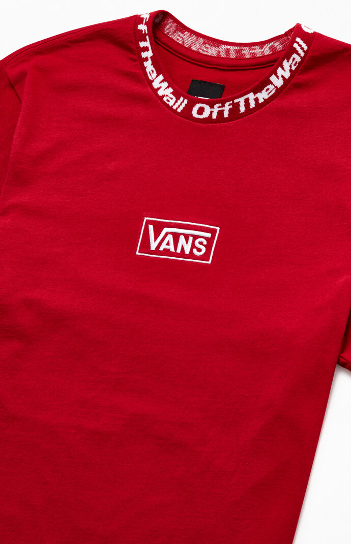 red vans tshirt