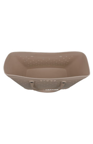 Taupe Large Classic Tote Bag image number 5