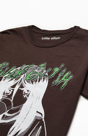 Billie Eilish Cartoon T-Shirt Billie Eilish Cartoon T-Shirt image number null