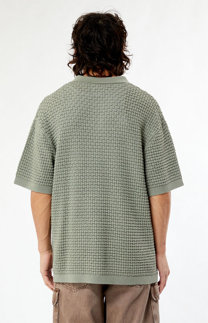 ☆YALE☆ COMFORT COOL POLO KNIT OLIVE YEM1KT308AOL MUSINSA | YALE Comfort Cool Polo Knit Olive