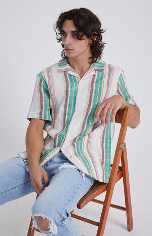 Striped Resort Button Down Shirt image number 2